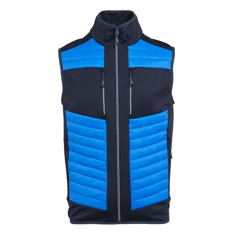 Image of Regatta Professional Mens Thermal Hybrid Body Warmer in Baby Blue Size: XS Baby Blue Male XS