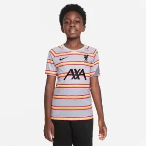 Image of Nike Liverpool Short Sleeve Top Junior Boys - Multi