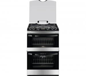 Image of Zanussi ZCK68300X 60cm Dual Fuel Cooker