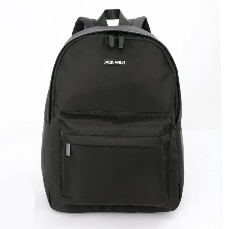 Image of Jack Wills Classic Backpack Black unisex One Size