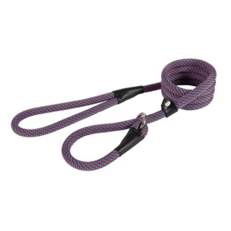 Image of Ancol Extreme' Adjustable Comfy Nylon Weave 1.5m x 12mm Dog Rope Slip Lead Multi