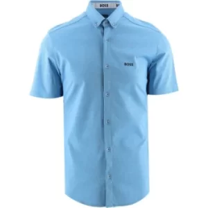 Image of BOSS Open Blue BIADIA_R Shirt