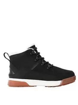 Image of The North Face Sierra Mid Lace Waterproof, Black/White, Size 6, Women