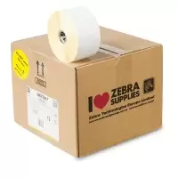 Image of Zebra Z-Select 2000T (3007204-T) Original White Labels 57mm x 102mm - 12 Pack (12 x 700 Labels)