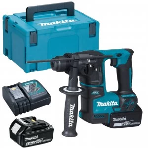 Image of Makita DHR171 18v LXT Cordless Compact SDS Hammer Drill 2 x 4ah Li ion Charger Case