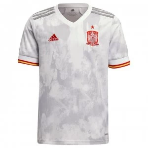 Image of adidas Spain Away Shirt 2020 Junior - White