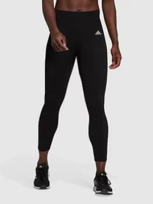 Image of adidas Yoga Seamless 7/8 Leggings, Black, Size S, Women