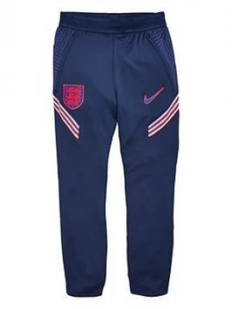 Image of Boys, Nike Junior England Strike Training Pants - Navy, Size S (8-9 Years)