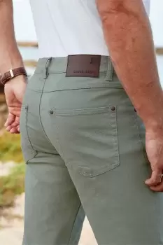 Image of Coloured Stretch Jeans 34"