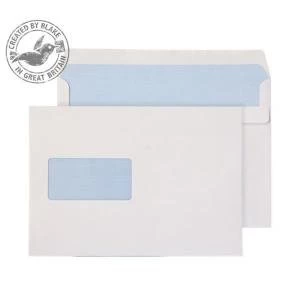 Image of Purely Everyday Wallet Self Seal Window White 90gsm C5 162x238mm Ref