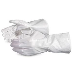 Image of Superior Glove Ground Hog Electro Static Spray Painting Gloves M White