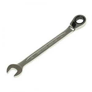 Image of TENG TOOLS TEN600519R Combination Spanner 12 Point 13° Chrome vanadium Stain Finish 19 mm