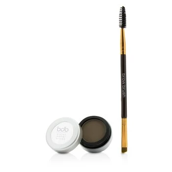 Image of Billion Dollar Brows60 Seconds To Beautiful Brows Kit (1x Brow Powder, 1x Dual Ended Brow Brush) - Taupe 2pcs
