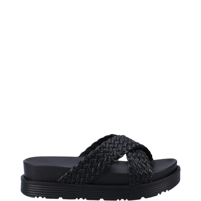 Image of Hush Puppies 'Serena' Sandal Summer Black female