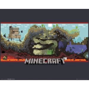 Image of Minecraft Underground Mini Poster