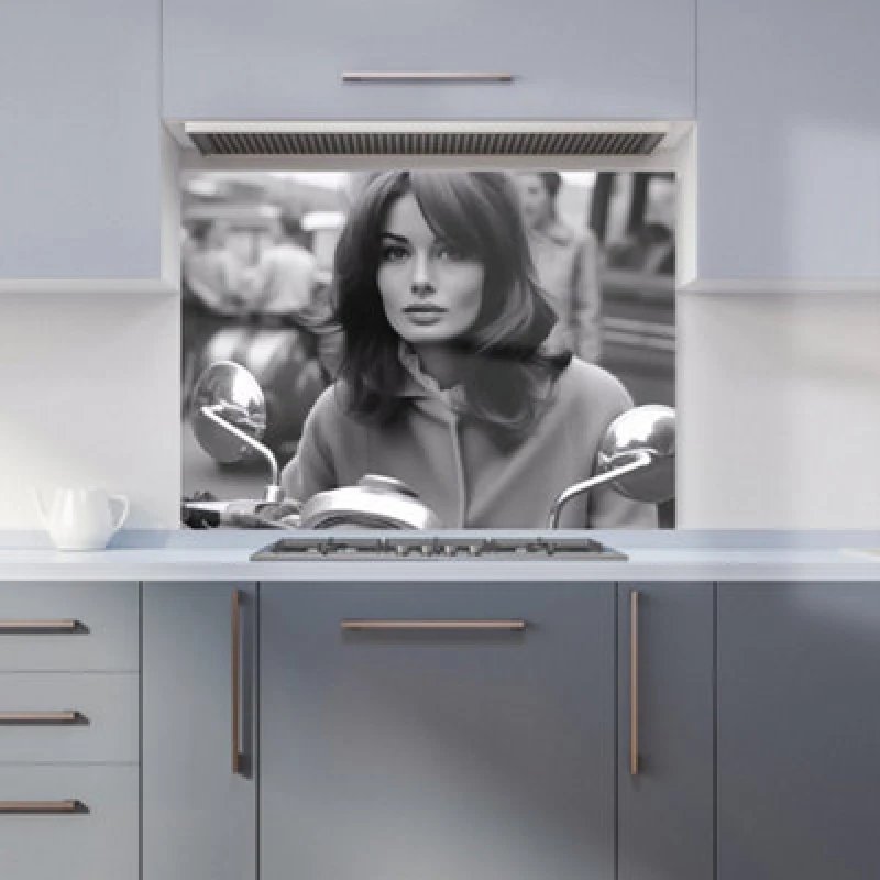 Image of Warren Reed - Designer Blue Camouflage Pattern Tea Towel Blue Unisex