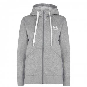 Image of Urban Armor Gear Rival Full Zip Hoodie Ladies - Steel Medium Heather