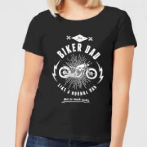 Image of Biker Dad Womens T-Shirt - Black - 3XL