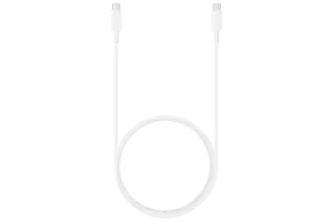 Image of Samsung USB-C to C 1.8m Cable (5A) in White (EP-DX510JWEGEU)