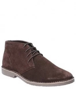Image of Hush Puppies Freddie Desert Boots - Brown
