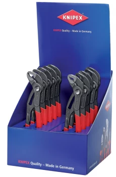 Image of DRAPER Knipex Countertop Display of 10 x 250mm Cobra Waterpump Pliers 5769