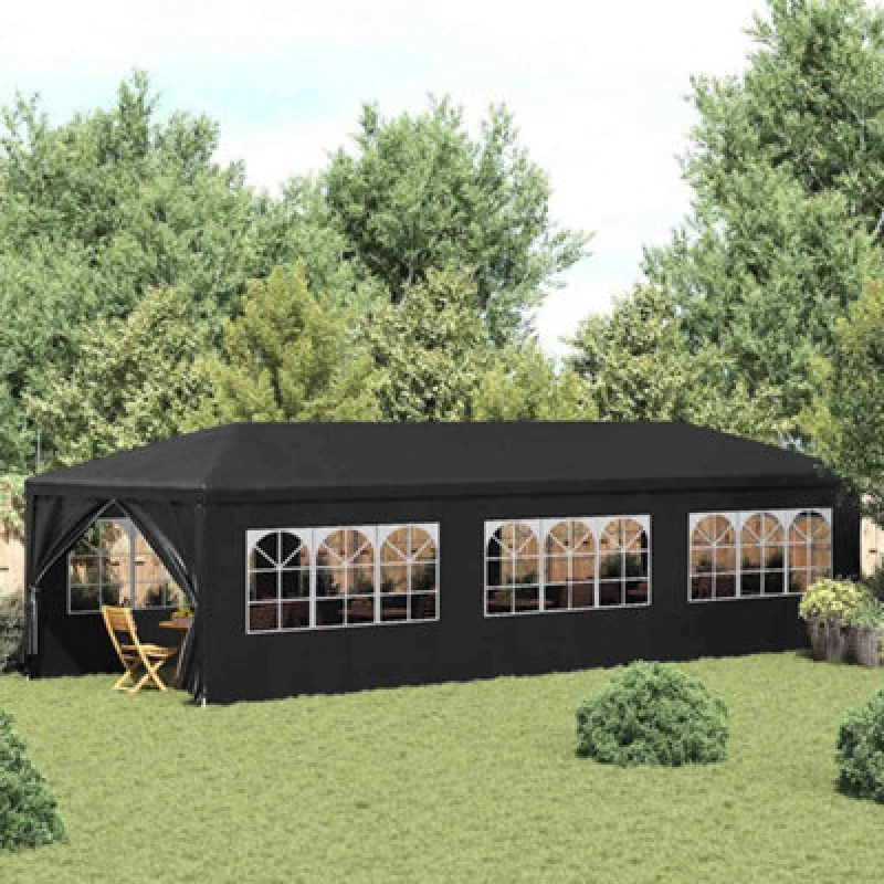 Image of Vidaxl Party Tent 3X9 M Anthracite