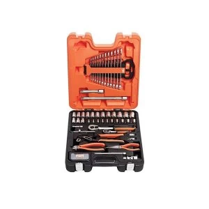 Image of Bahco S81MIX Socket Spanner & Pliers Set Metric 1/4 & 1/2in Drive
