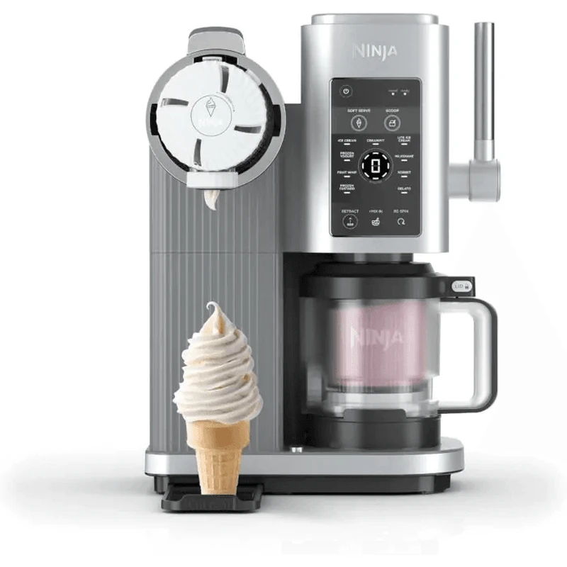Image of Ninja Swirl by CREAMi 13-in-1 NC701UK Ice Cream Maker - Silver