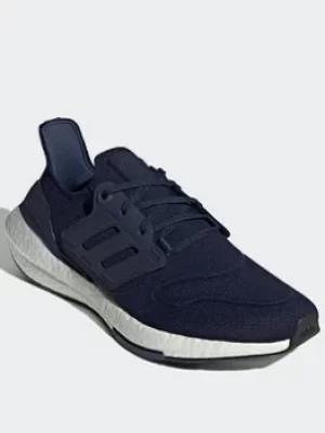 Image of adidas Ultraboost 22 Shoes, Dark Blue, Size 8.5, Men
