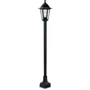 Image of Firstlight - Malmo - 1 Light Post Lantern Black Resin IP44, E27