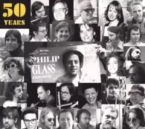 Image of 50 Years of the Philip Glass Ensemble by Philip Glass CD Album