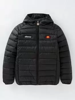 Image of Ellesse Older Boys Regalio Jacket - Black, Size 8-9 Years
