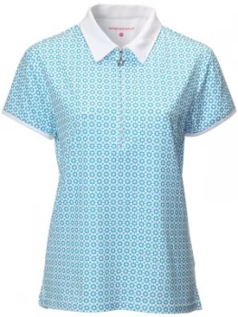 Image of Swing Out Sister Madonna Single Jersey Cap Sleeve Blue