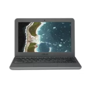 Image of ASUS Chromebook C202XA-GJ0004 29.5cm (11.6") HD MediaTek 4GB LPDDR3-SDRAM 32GB eMMC WiFi 5 (802.11ac) Chrome OS Grey