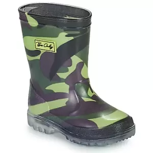 Image of Be Only ARMY boys's Childrens Wellington Boots in Kaki toddler,6 toddler,7 toddler,8 toddler,9 toddler