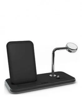 Image of Zens Zens Aluminium Dual Wireless Charger + Dock + Watch 10W Black