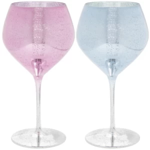 Image of Glitter Gin Glass Set Of 2 By Lesser & Pavey