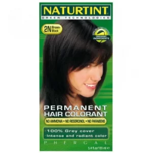 Image of Naturtint Permanent Hair Colour 2N Brown-Black 150ml