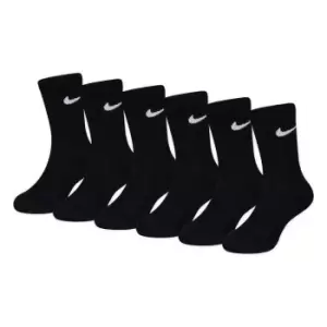 Image of Nike Pack of DRI-FIT Crew Socks - Black
