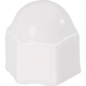 Image of TOOLCRAFT Korrex protective caps for hexagonal nuts 9.5mm Plastic