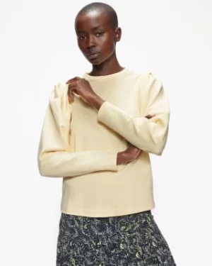 Image of Shoulder Detail Sweatshirt