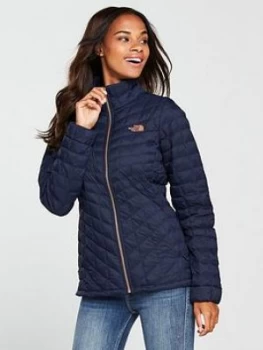 Image of The North Face Thermoball Full Zip Jacket Navy Copper Size M Women