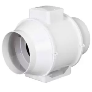 Image of Xpelair XIMX150T 150MM Centrifugal Plastic Inline Fan With Timer - 93084AW