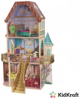 Image of KidKraft Disney Belles Enchanted Wooden Dolls House