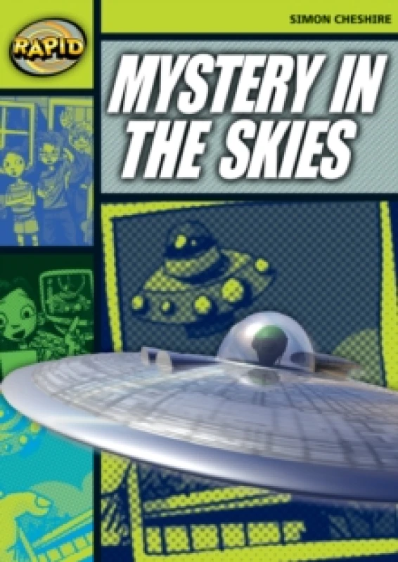 Image of Simon Cheshire Rapid Reading: Mystery in the Skies (Stage 6, Level 6A) Book Multi unisex