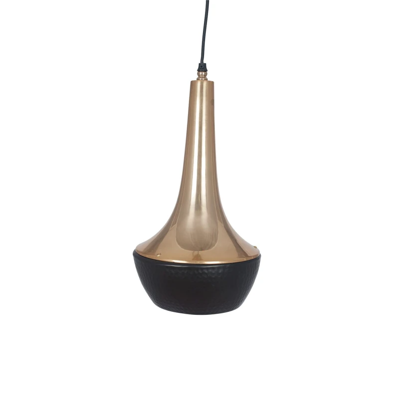 Image of Sumac Antique Brass and Bronze Metal Pendant Light Brass
