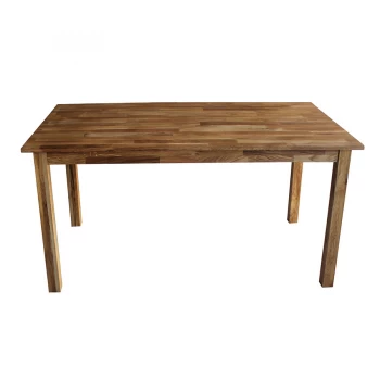 Image of Charles Bentley Solid Oak Rectangular Dining Table