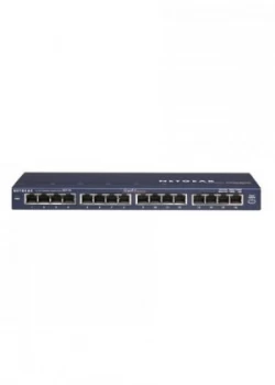 Image of Netgear GS116UK 16 port 10/100/1000 Mbps Gigabit Switch