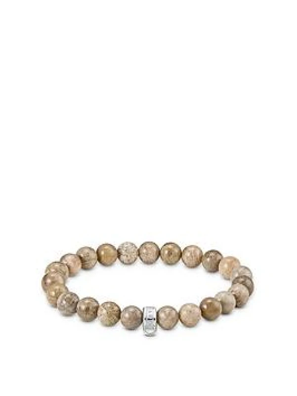 Image of Thomas Sabo X0293-014-16-L19 Silver Bracelet With Daisy Jewellery