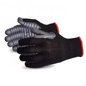Image of Superior Glove Vibrastop Vibration Dampening Glove Grey M Ref